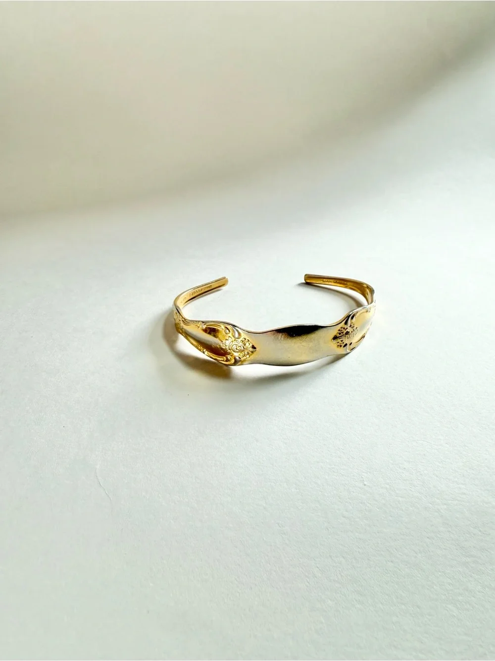 Vintage Spoon Handle Cuff Bracelet